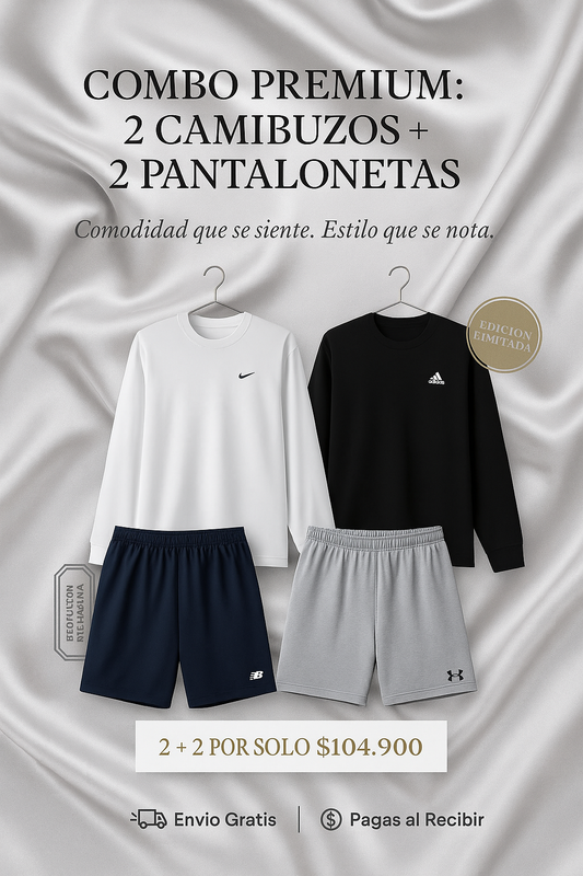 CAMIBUZO + PANTALONETA - Pack 4 x 104.900