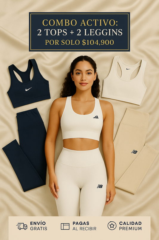 LEGGIN + TOP - Pack 4 x 104.900